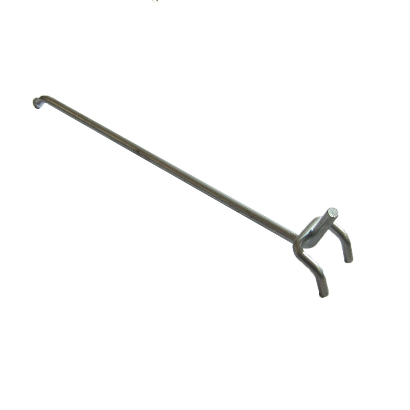 Pegboard Iron Hook for Supermarket Hanging Display Rack