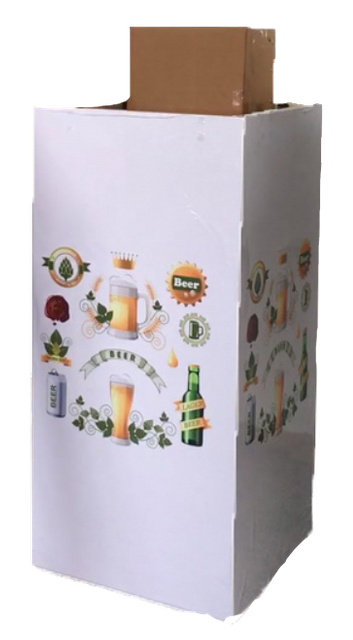 Beverage/Beer/Water Dispenser Automatic Vending Machine up & Down Rack for Retail